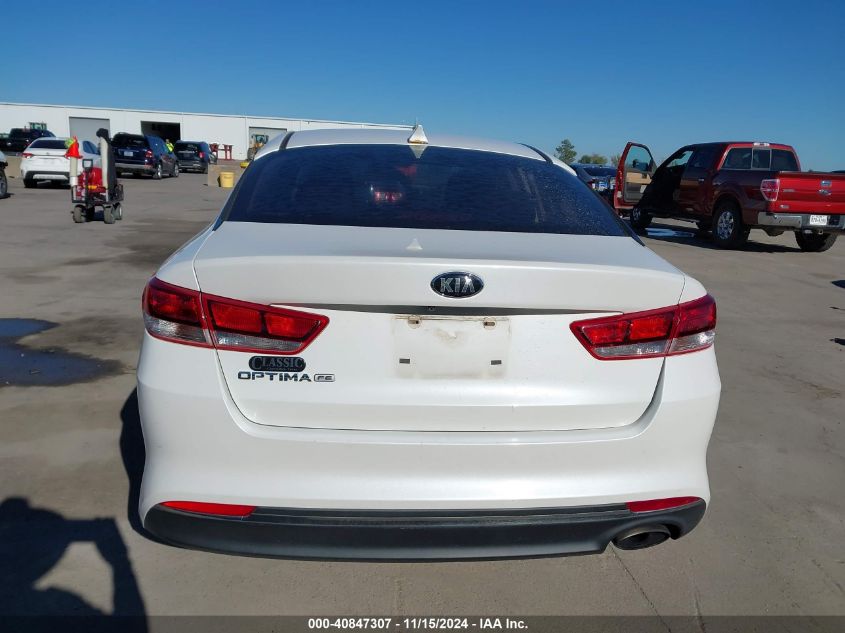 2016 KIA OPTIMA LX - KNAGT4L3XG5077763