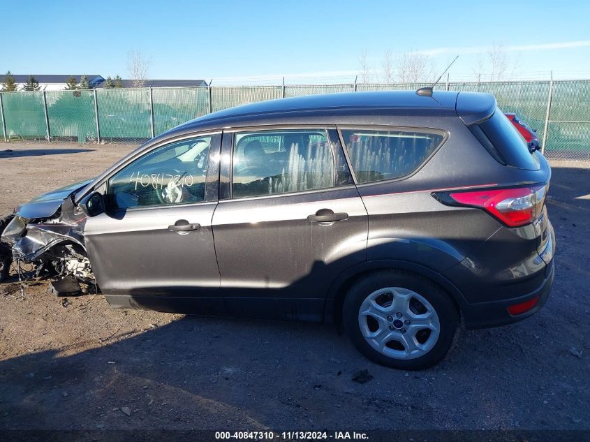 2018 Ford Escape S VIN: 1FMCU0F78JUA27233 Lot: 40847310