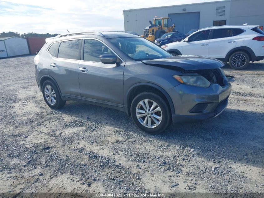 VIN 5N1AT2MT5EC838991 2014 Nissan Rogue, SV no.1