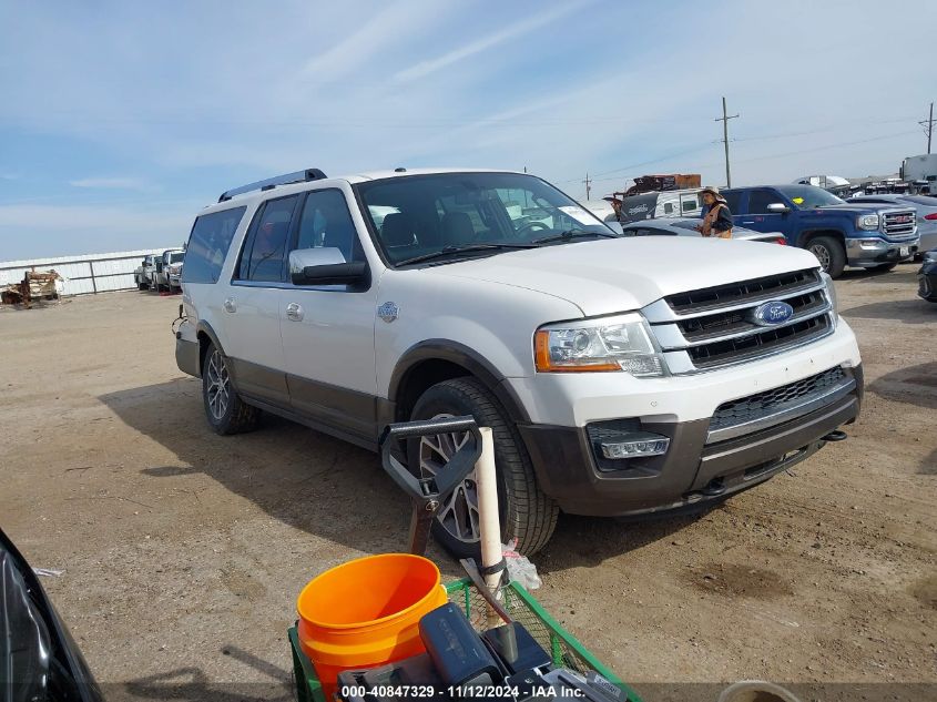 2015 Ford Expedition El King Ranch VIN: 1FMJK1JT0FEF50061 Lot: 40847329