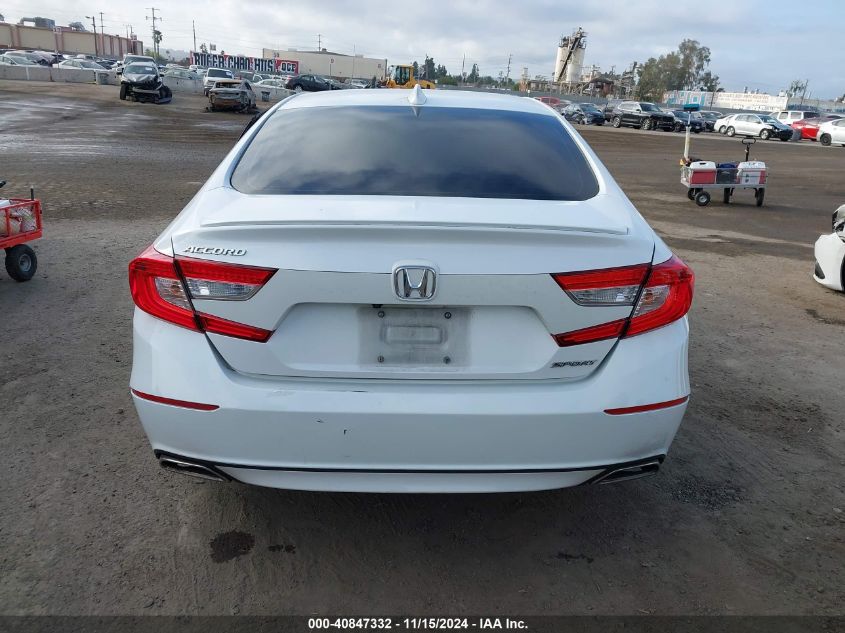 2018 Honda Accord Sport VIN: 1HGCV1F35JA222553 Lot: 40847332