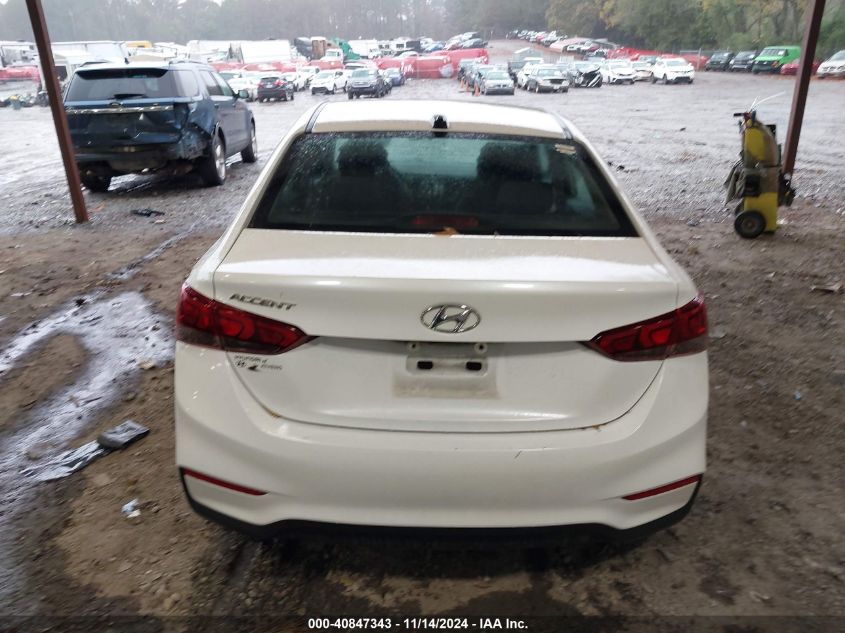 2021 Hyundai Accent Sel VIN: 3KPC24A60ME135428 Lot: 40847343