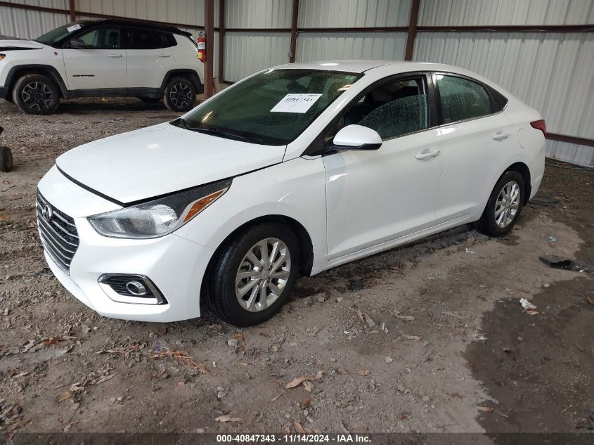 VIN 3KPC24A60ME135428 2021 Hyundai Accent, Sel no.2