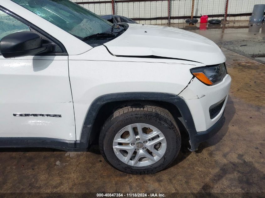 2018 Jeep Compass Sport VIN: 3C4NJCAB8JT438936 Lot: 40847354