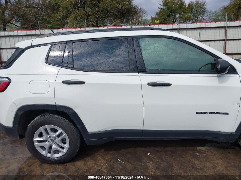 2018 Jeep Compass Sport VIN: 3C4NJCAB8JT438936 Lot: 40847354