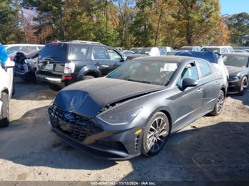 2021 Hyundai Sonata Limited VIN: 5NPEH4J23MH106604 Lot: 40847363