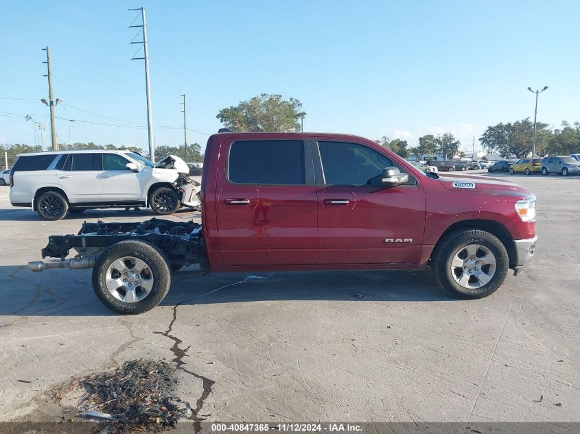 2019 Ram 1500 Big Horn/Lone Star 4X2 5'7 Box VIN: 1C6RREFT3KN581518 Lot: 40847365