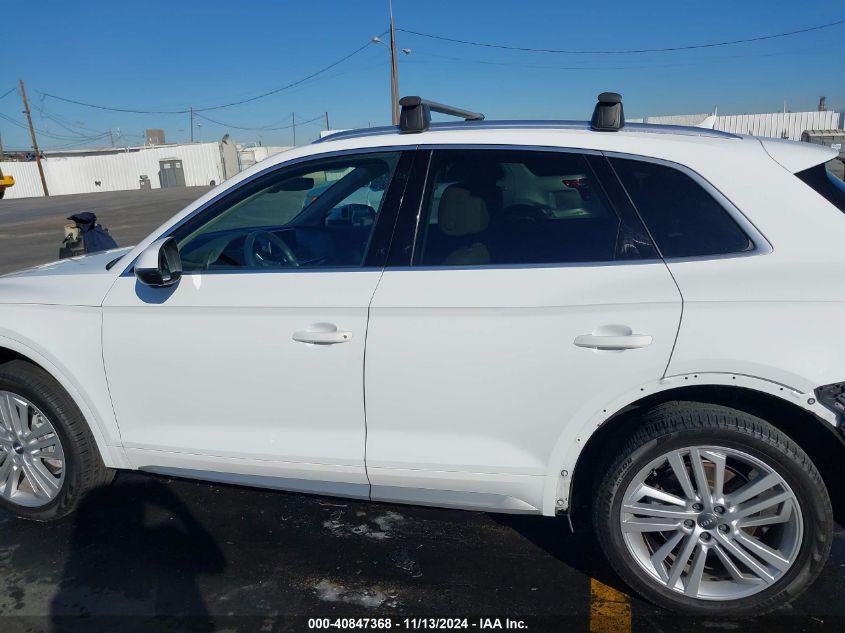 2019 Audi Q5 45 Premium VIN: WA1BNAFY8K2101690 Lot: 40847368