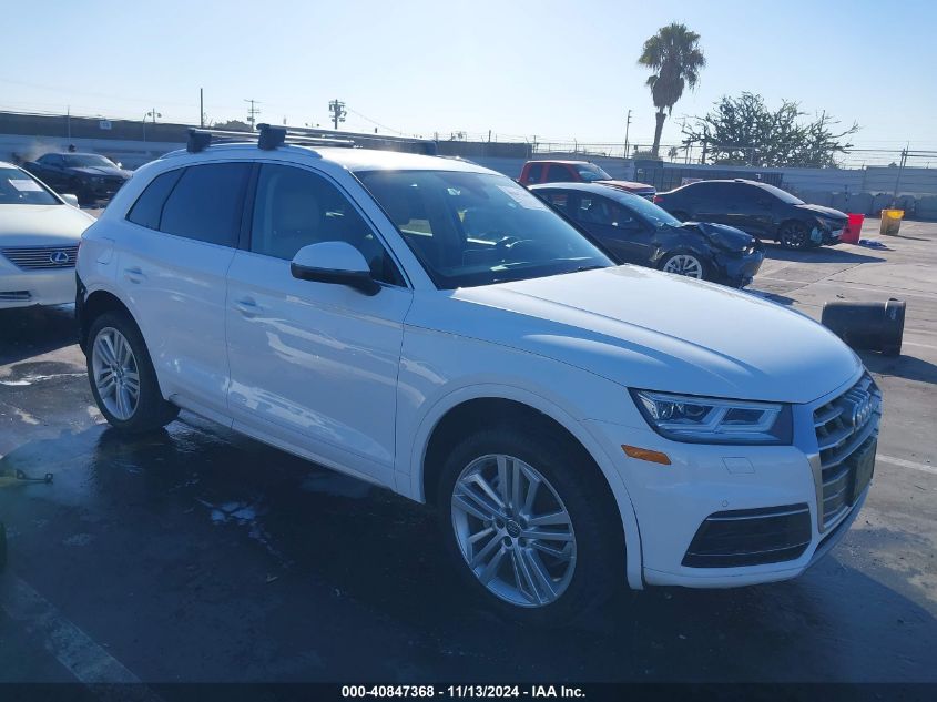 2019 Audi Q5 45 Premium VIN: WA1BNAFY8K2101690 Lot: 40847368