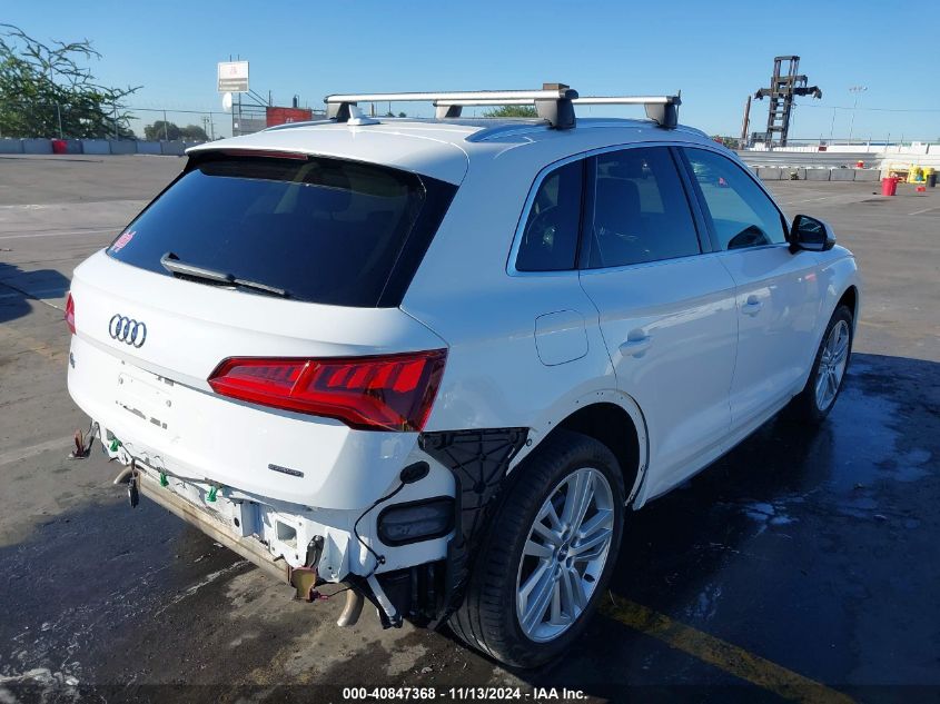 2019 Audi Q5 45 Premium VIN: WA1BNAFY8K2101690 Lot: 40847368