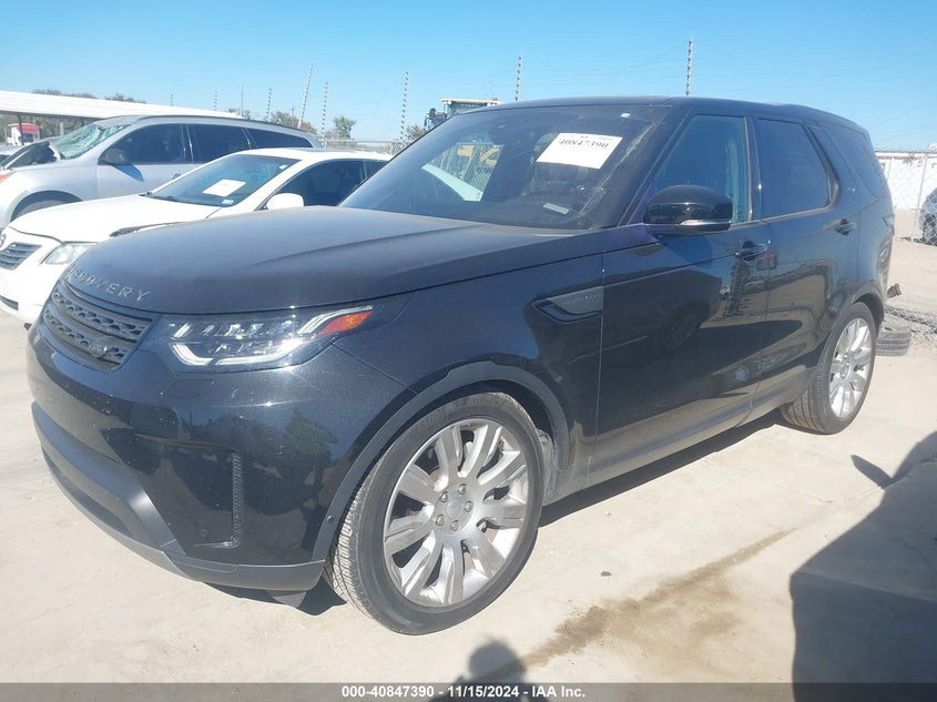 Vin: salrg2rv4ja075611, lot: 41337004, land rover discovery se 20182