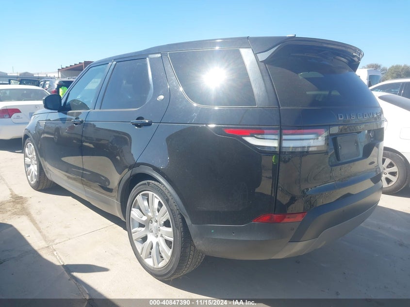 Vin: salrg2rv4ja075611, lot: 41337004, land rover discovery se 20183