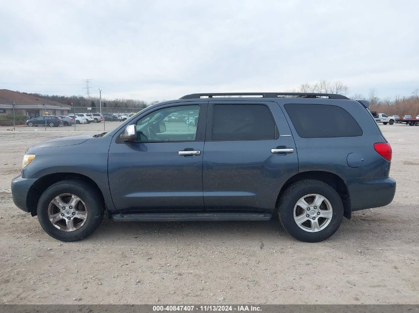 2008 Toyota Sequoia Limited 5.7L V8 VIN: 5TDBY68A58S001817 Lot: 40847407