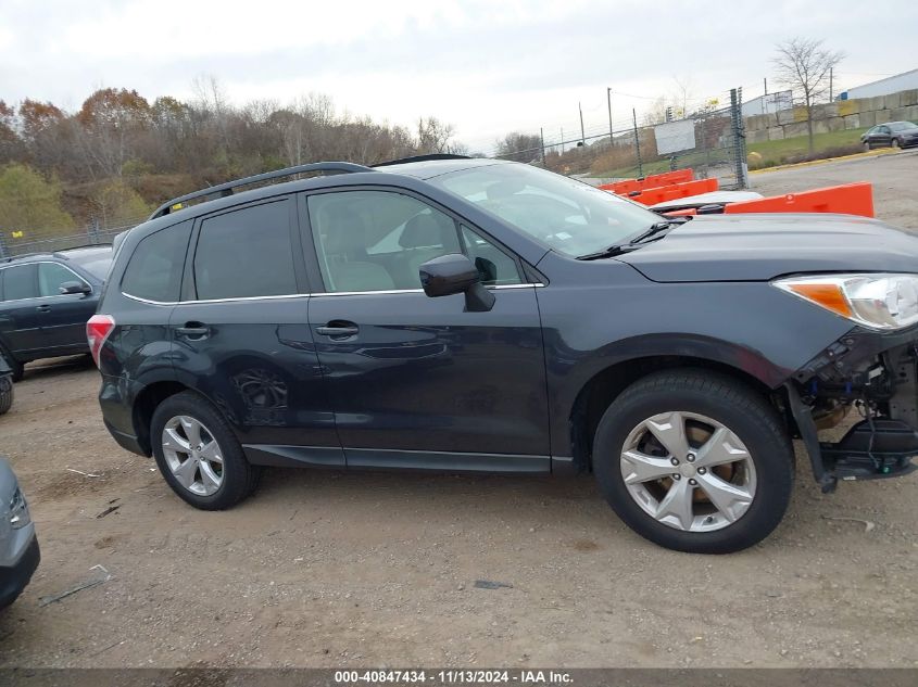 2015 Subaru Forester 2.5I Limited VIN: JF2SJAHC9FH590186 Lot: 40847434