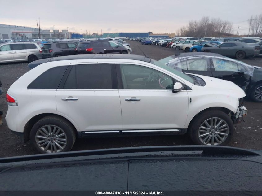 2014 Lincoln Mkx VIN: 2LMDJ8JK1EBL08491 Lot: 40847438