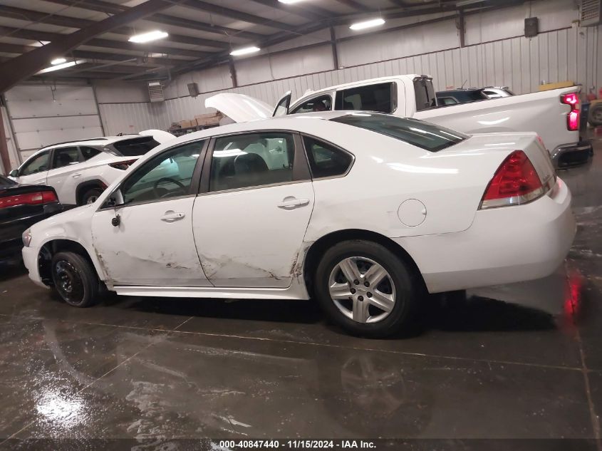 2010 Chevrolet Impala Ls VIN: 2G1WA5EK8A1121243 Lot: 40847440