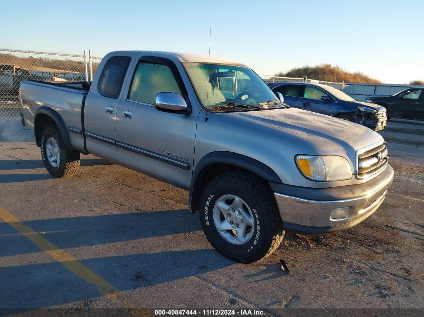 2002 Toyota Tundra Sr5 V8 VIN: 5TBBT44122S295265 Lot: 40847444