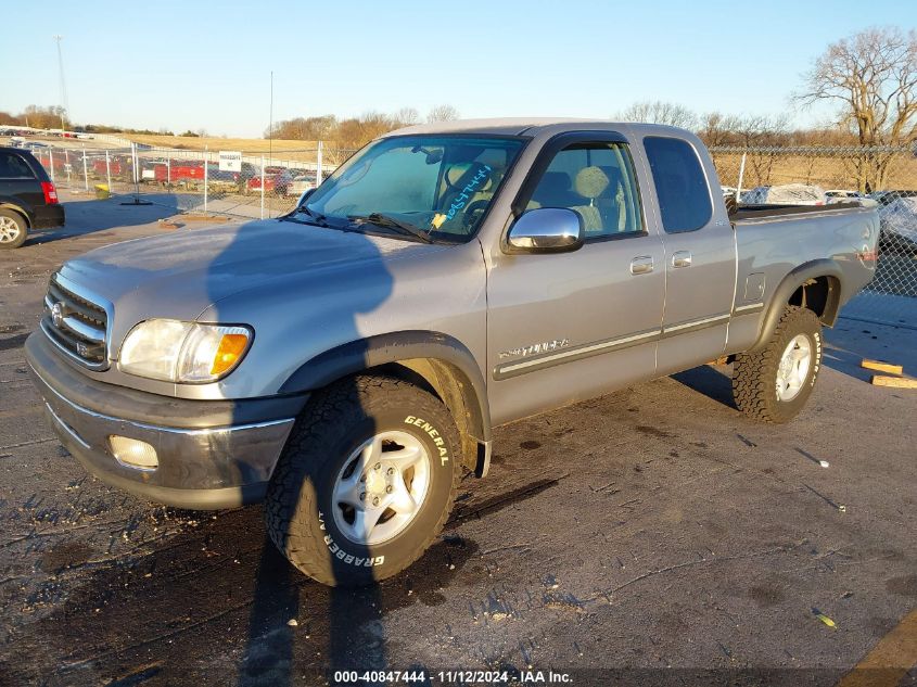 2002 Toyota Tundra Sr5 V8 VIN: 5TBBT44122S295265 Lot: 40847444