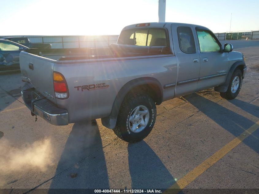 2002 Toyota Tundra Sr5 V8 VIN: 5TBBT44122S295265 Lot: 40847444