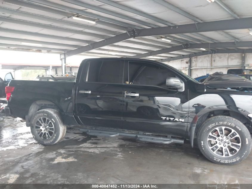 2021 Nissan Titan Sv 4X2 VIN: 1N6AA1EF1MN507113 Lot: 40847452