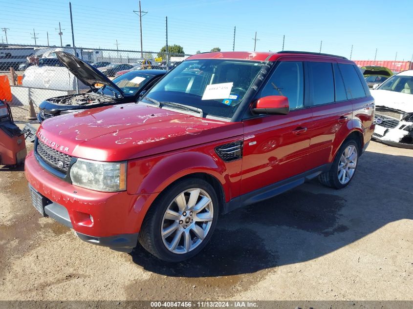 2013 Land Rover Range Rover Sport Hse VIN: SALSF2D42DA795769 Lot: 40847456