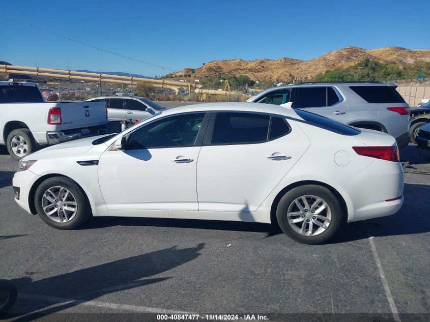 2013 Kia Optima Lx VIN: 5XXGM4A78DG243758 Lot: 40847477