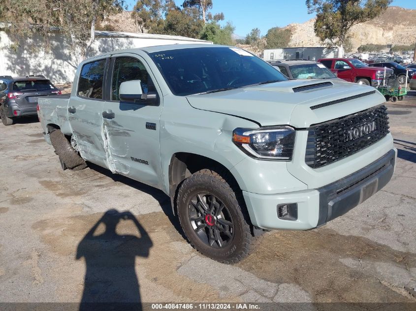 2021 Toyota Tundra Trd Pro VIN: 5TFDY5F1XMX034208 Lot: 40847486