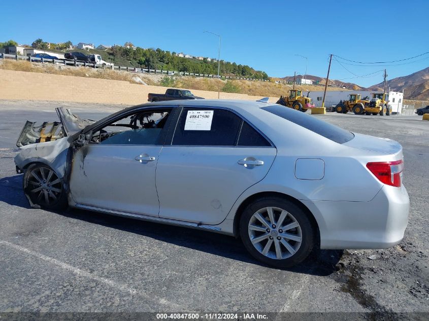 2012 Toyota Camry Xle V6 VIN: 4T1BK1FK2CU510893 Lot: 40847500