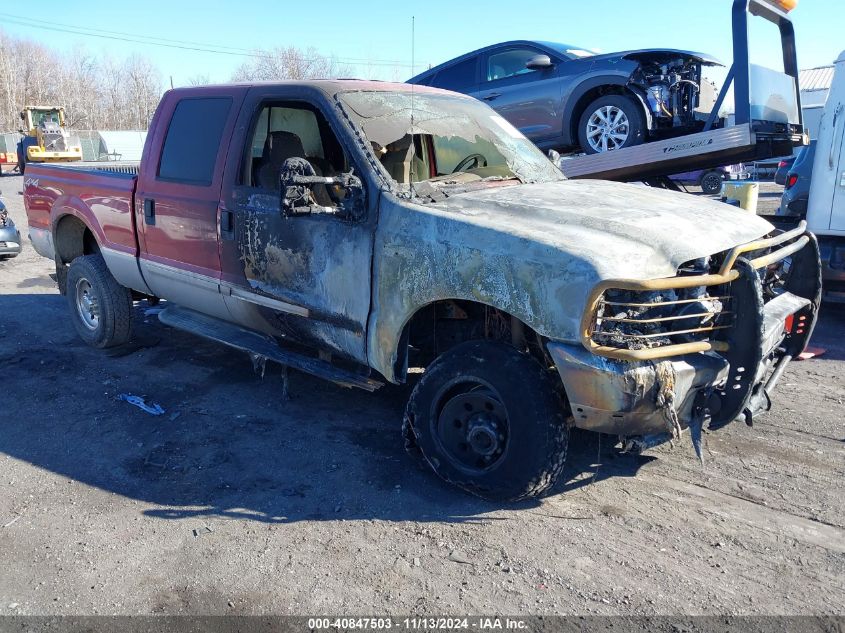 2003 Ford F-250 Lariat/Xl/Xlt VIN: 1FTNW21L63EA84812 Lot: 40847503