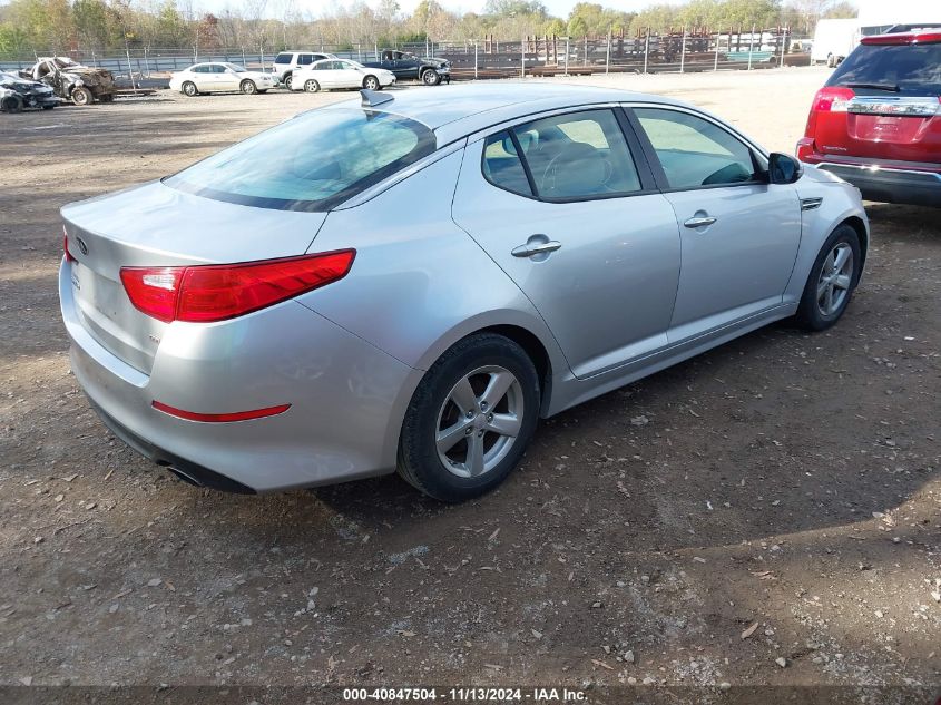 2015 Kia Optima Lx VIN: 5XXGM4A7XFG452440 Lot: 40847504