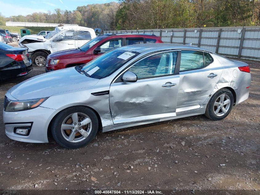 2015 Kia Optima Lx VIN: 5XXGM4A7XFG452440 Lot: 40847504