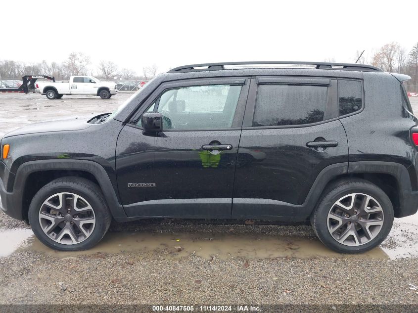 2015 Jeep Renegade Latitude VIN: ZACCJBBT1FPB83568 Lot: 40847505