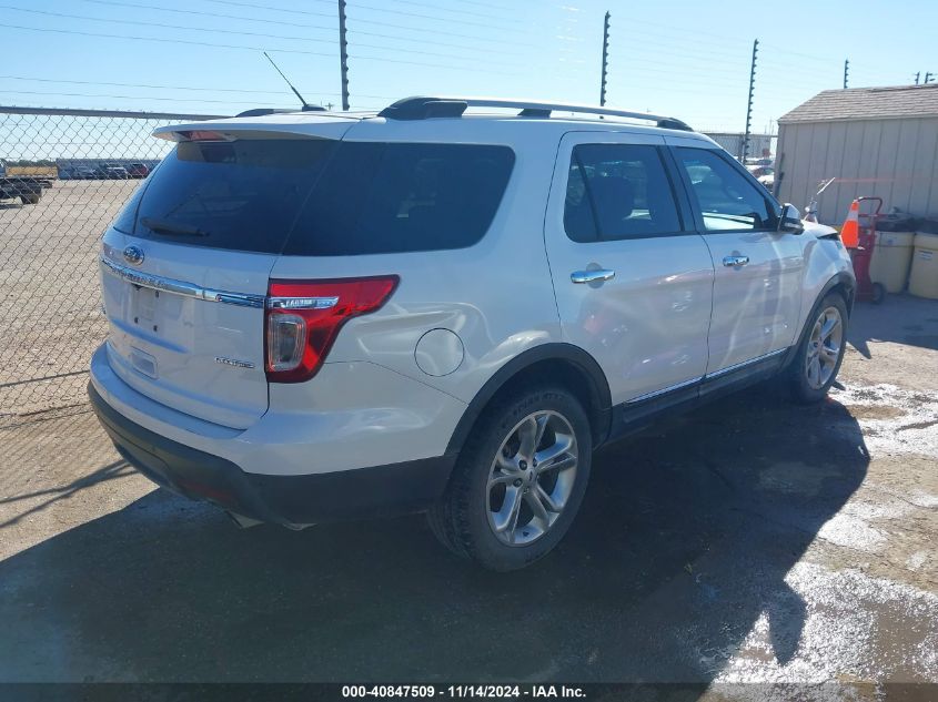 2014 Ford Explorer Limited VIN: 1FM5K7F80EGB69287 Lot: 40847509