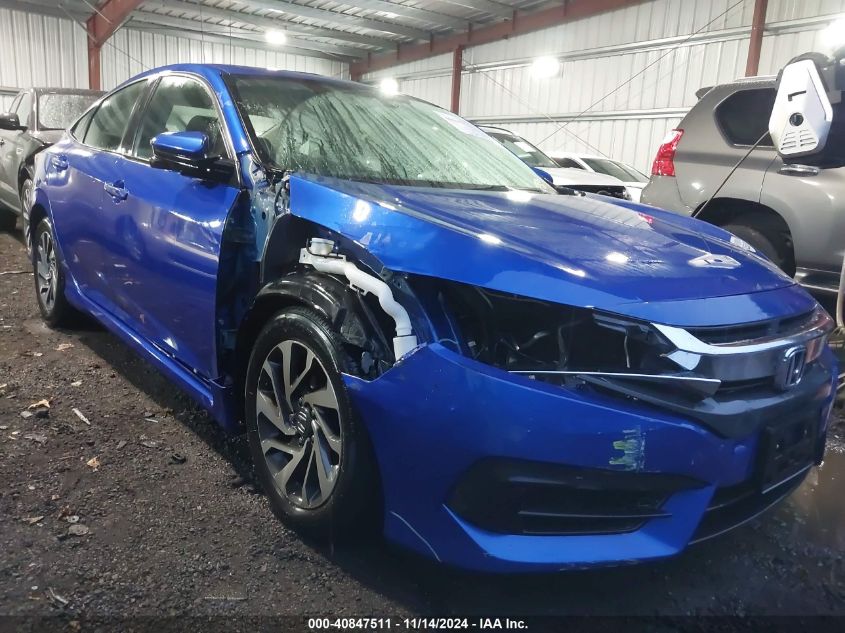 2017 Honda Civic Ex VIN: 2HGFC2F76HH560695 Lot: 40847511