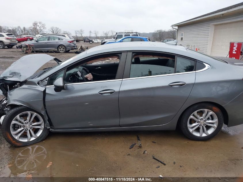 2019 Chevrolet Cruze Lt VIN: 1G1BE5SMXK7114257 Lot: 40847515