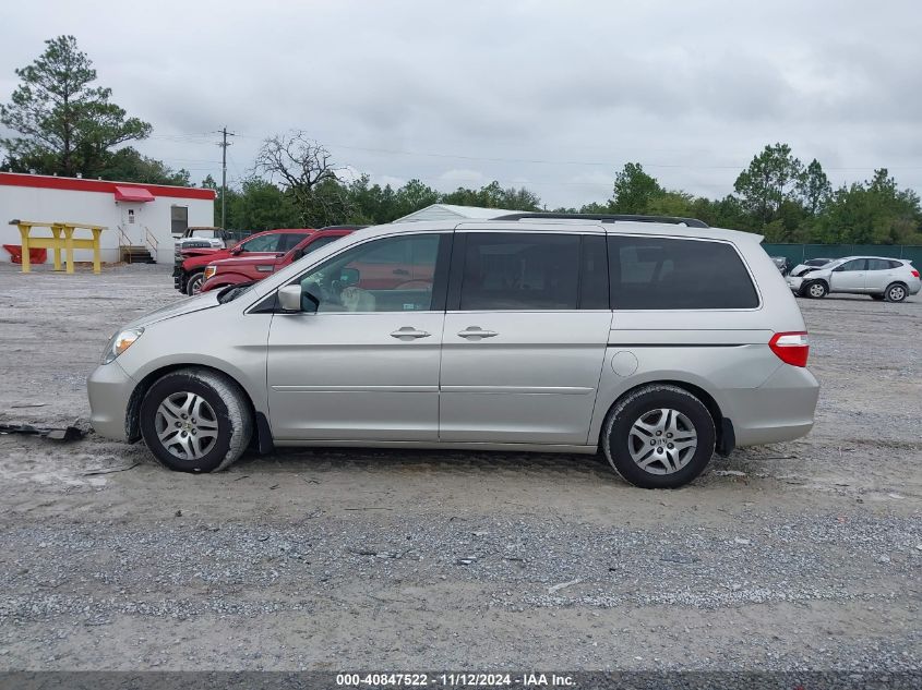 2006 Honda Odyssey Ex-L VIN: 5FNRL38706B439081 Lot: 40847522