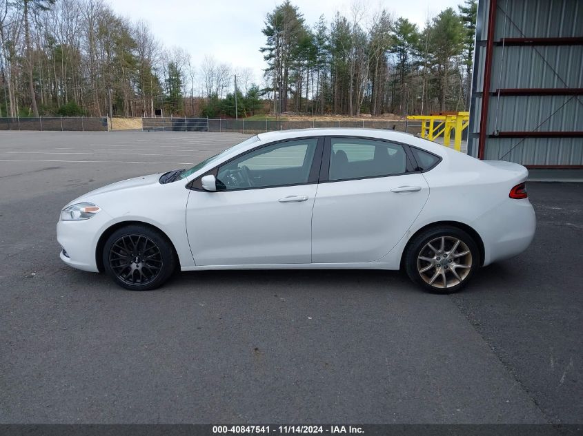 2013 Dodge Dart Sxt VIN: 1C3CDFBA4DD156054 Lot: 40847541