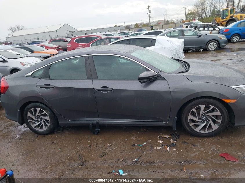 2018 Honda Civic Ex VIN: 19XFC2F79JE013615 Lot: 40847542