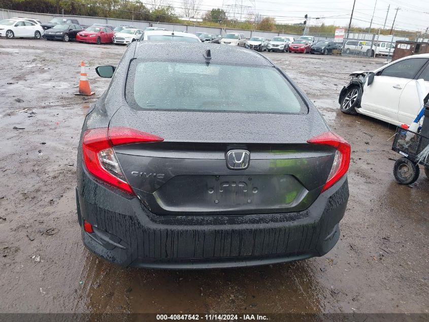 2018 Honda Civic Ex VIN: 19XFC2F79JE013615 Lot: 40847542