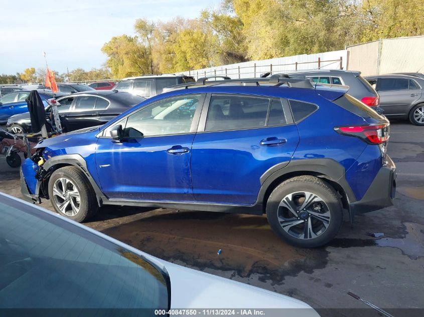 2024 Subaru Crosstrek Premium VIN: JF2GUADCXR8312579 Lot: 40847550