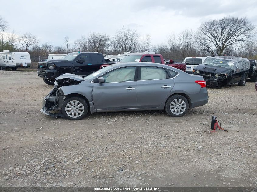 2017 Nissan Sentra S VIN: 3N1AB7AP2HY302784 Lot: 40847559