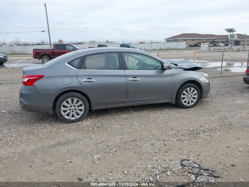 2017 Nissan Sentra S VIN: 3N1AB7AP2HY302784 Lot: 40847559