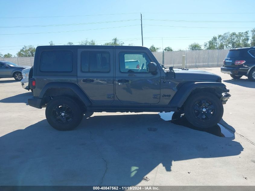 2019 Jeep Wrangler Unlimited Sport S 4X4 VIN: 1C4HJXDN2KW649734 Lot: 40847562