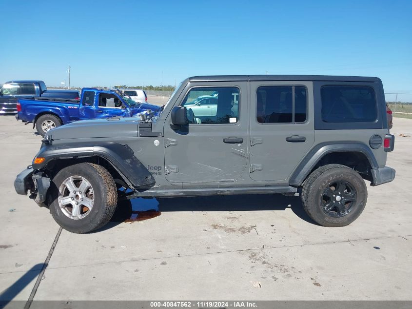 2019 Jeep Wrangler Unlimited Sport S 4X4 VIN: 1C4HJXDN2KW649734 Lot: 40847562