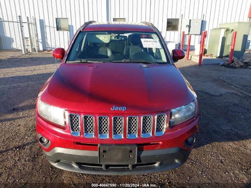 2016 Jeep Compass Latitude VIN: 1C4NJDEB8GD598488 Lot: 40847590