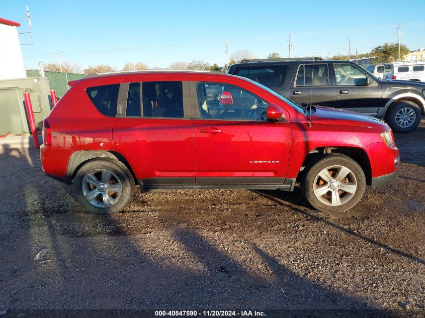 2016 Jeep Compass Latitude VIN: 1C4NJDEB8GD598488 Lot: 40847590