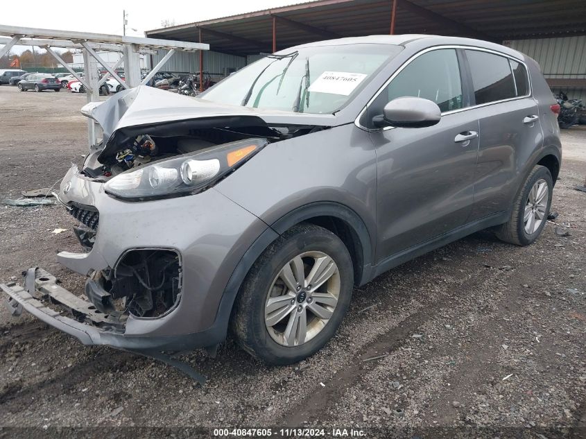 2019 Kia Sportage Lx VIN: KNDPM3AC2K7550744 Lot: 40847605