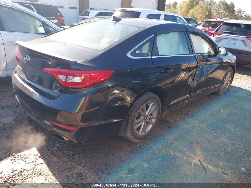 2015 HYUNDAI SONATA SE - 5NPE24AF3FH256946