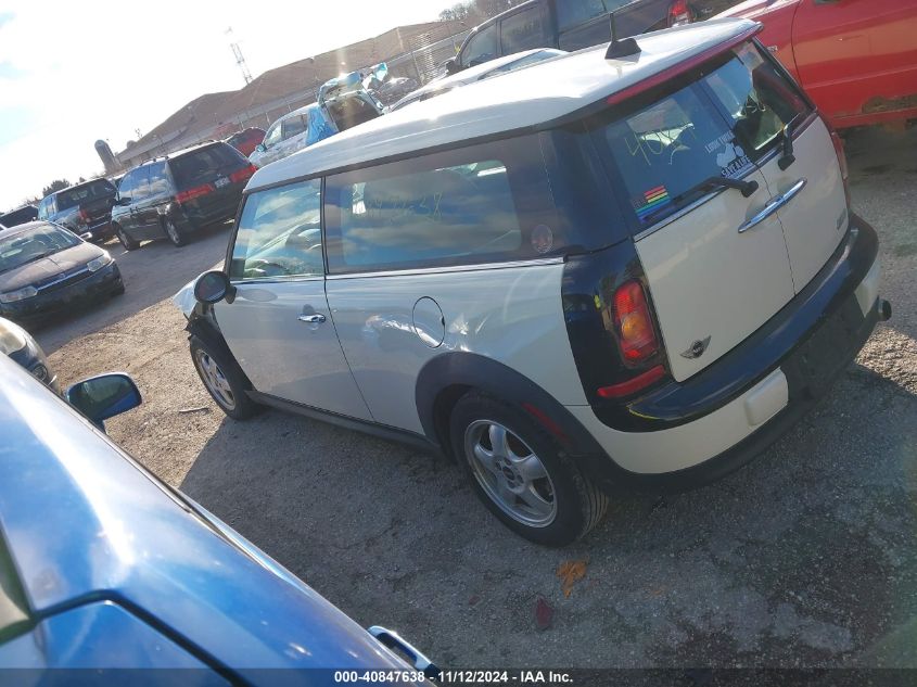 2009 Mini Cooper Clubman VIN: WMWML33519TX35791 Lot: 40847638