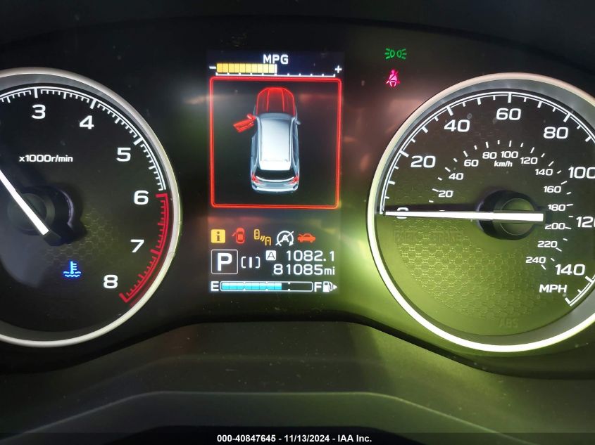 2019 SUBARU FORESTER LIMITED - JF2SKAUC3KH442404